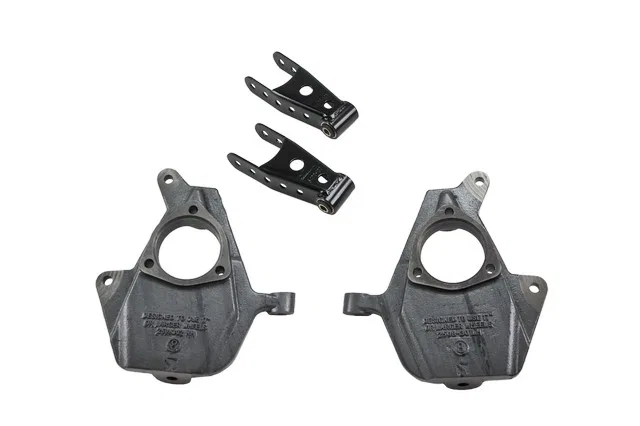 678 – BELLTECH Lowering Kit, 2 Inch Drop Shock Absorbers Not Included With Drop Spindle Kit And Shackle Kit